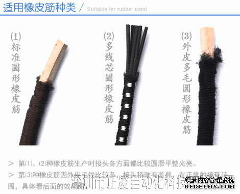 胶圈机 橡皮筋设备加工种类